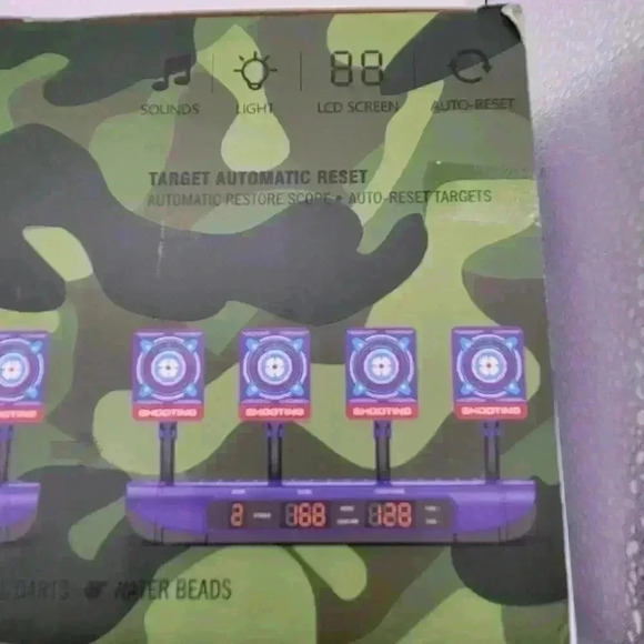 NEW MAJOTOY SHOOTING DIGITAL TARGET GAME - Picture 4 of 9